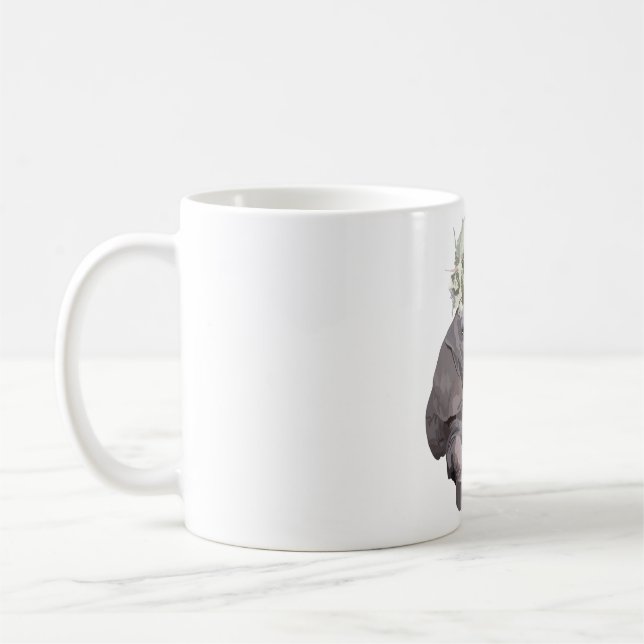 Caneca De Café E é para elefante (Esquerda)