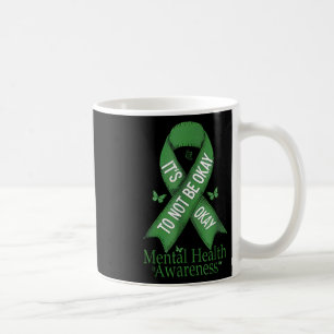 Caneca De Café É Engraçado Não Estar Bem Sensibilização Para A Sa