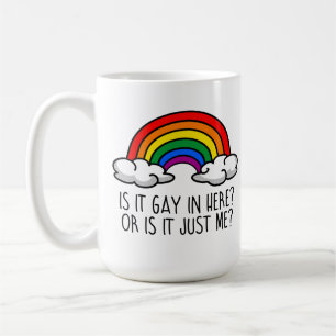 CANECA DE CAFÉ É GAY AQUI DENTRO OU SOU EU