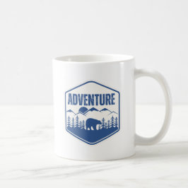 Caneca De Café é hora da aventura, amantes da Aventura