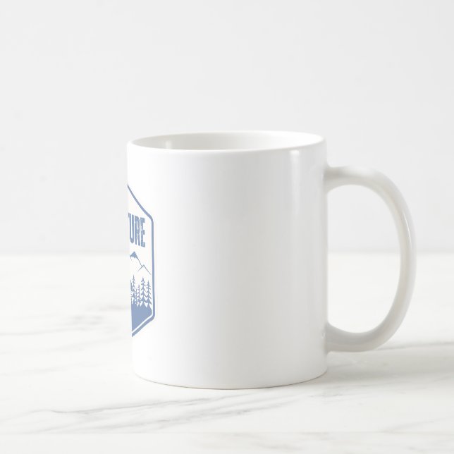 Caneca De Café é hora da aventura, amantes da Aventura (Direita)