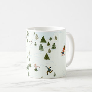 Caneca De Café É hora da neve!