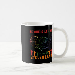 Caneca De Café É Ilegal Neste Vedante De Terra Roubado
