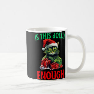 Caneca De Café É Jolly O Suficiente De Catmas De Natal Ugly Xma