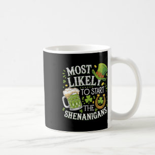 Caneca De Café É Mais Engraçado Começar A Rua De Shenanigans