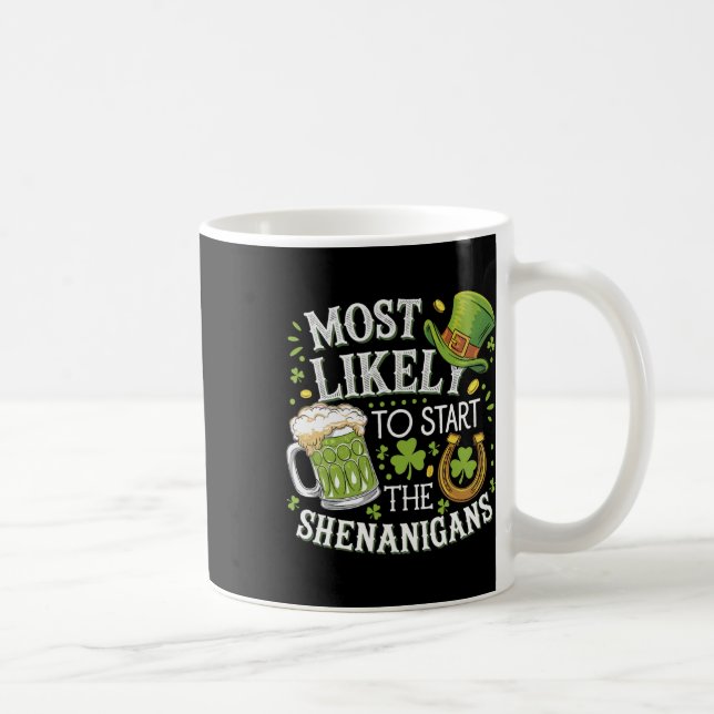 Caneca De Café É Mais Engraçado Começar A Rua De Shenanigans (Direita)