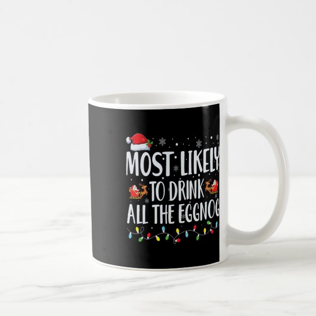 Caneca De Café É Mais Provável Que Beba Toda A Onda De Natal (Direita)