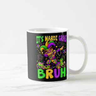 Caneca De Café É Mardi Gras Bruh Dabbing Boy Viagem Nova Orleans 
