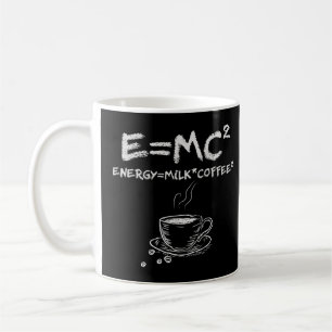 Caneca De Café E=MC2 Ciência Engraçada Café Energia Café