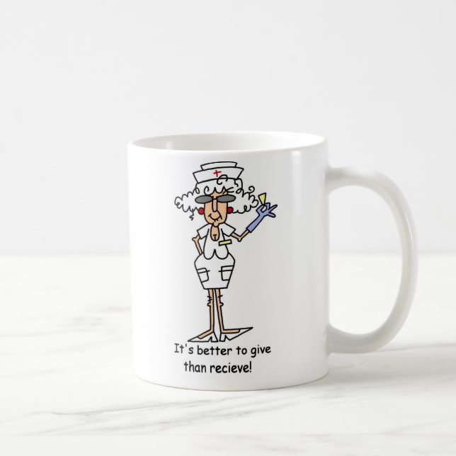 Caneca De Café É melhor dar do que recebe! (Direita)