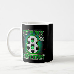 Caneca De Café É Meu 8º Aniversário Futebol Masculino 8 Anos de I