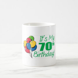 Caneca De Café é meu aniversário do 70