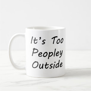 Caneca De Café É muita gente lá fora