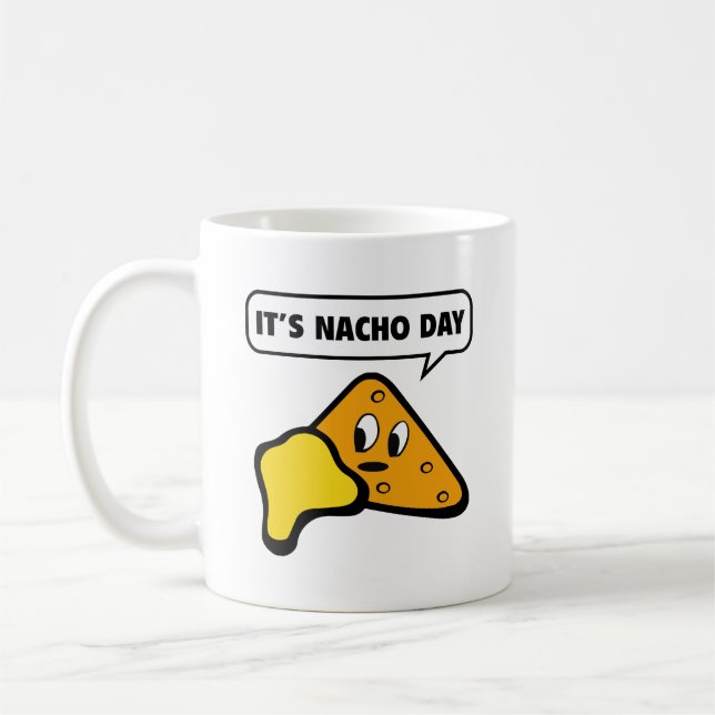 Caneca De Café É Nacho Day Coffee Mug (Esquerda)