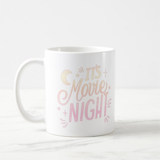 CANECA DE CAFÉ É NOITE DE FILME (Esquerda)