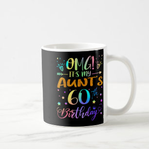 Caneca De Café É o 60º aniversário da minha tia, doce 60 anos de