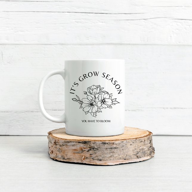 Caneca De Café É o Grow Season Bloom (Criador carregado)