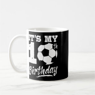 Caneca De Café É o Meu 10º Aniversário Jogador de Futebol 10 Aniv