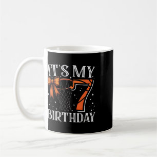 Caneca De Café É o meu aniversário de 7 anos Festa de aniversário