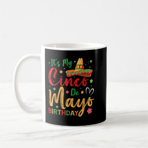 Caneca De Café É o meu Cinco de Mayo Aniversário Tacos Men Boy