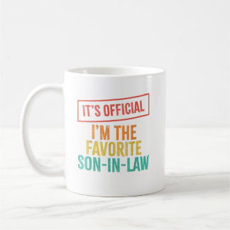 Caneca De Café É oficial, sou o genro favorito