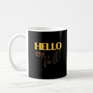 Caneca De Café É outono Venham Todos Outonos Deixar Design Cute P