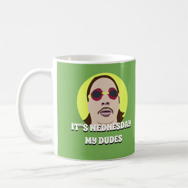 Caneca De Café É quarta-feira meus gajos (Esquerda)