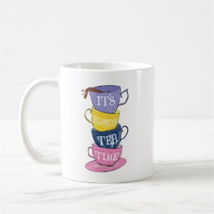 Caneca De Café É sempre tempo do chá - amante do chá