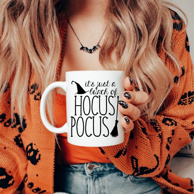 Caneca De Café É só um monte de HOCUS POCUS (Criador carregado)