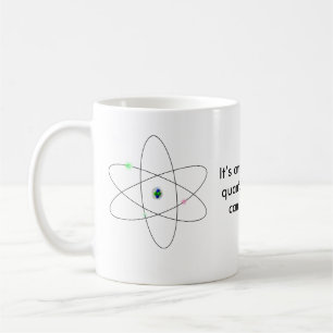 Caneca De Café É surpreendente que física de quantum pode