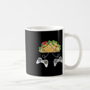 Caneca De Café E Tacos Cinco De Mayo Videogame Comida Mexicano Ga