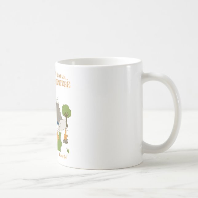 Caneca De Café É toda sobre a aventura (Direita)