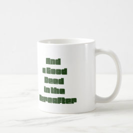 Caneca De Café E um bom dia no coração depois