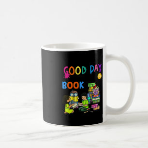 Caneca De Café É Um Bom Dia Para Ler Um Clube De Leitura De Livro