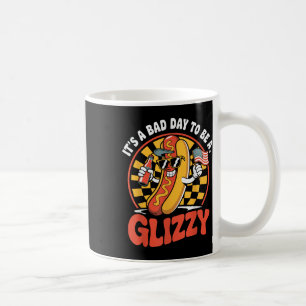 Caneca De Café É Um Dia Mau Ser Um Glizzy Engraçado 4 De Julho Qu