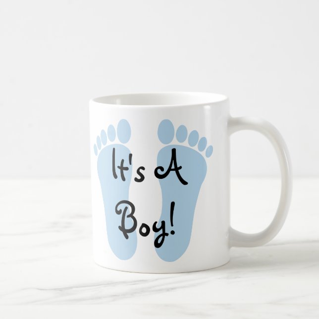 Caneca de Café É um Menino (Direita)