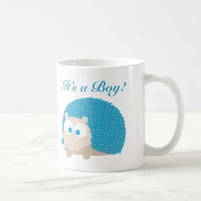 Caneca De Café É um menino! Cão (Direita)