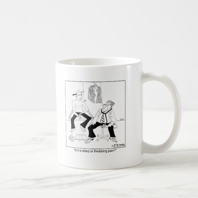 Caneca De Café É um Sharp ou uma dor Throbbing? (Direita)