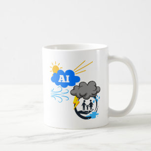 Caneca De Café É um Vento Ill que Explode a Plataforma de Nuvem A