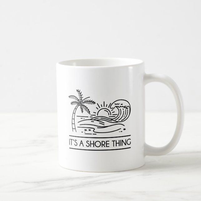 Caneca De Café É uma coisa da praia (Direita)