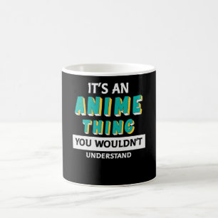 Caneca De Café É uma Coisa de Anime   Cotação para Anime Lover