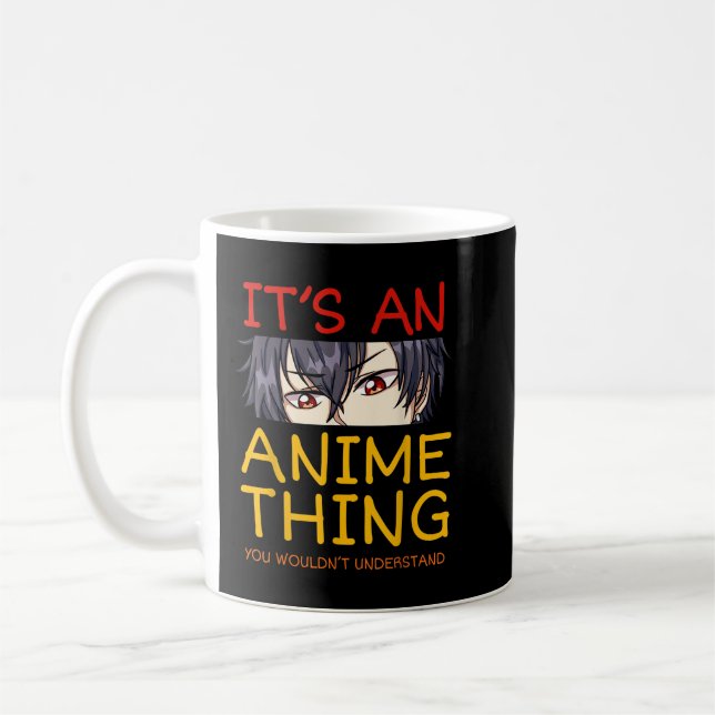 Caneca De Café É uma coisa de anime que você não entenderia Manga (Esquerda)