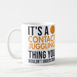 Caneca De Café É uma Coisa de Malabarismo de Contato Malabarista