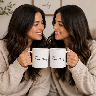Caneca De Café É uma coisa gêmea Geminação em Correspondên
