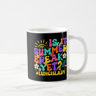 Caneca De Café É Uma Dama De Almoço No Último Dia Da Escola