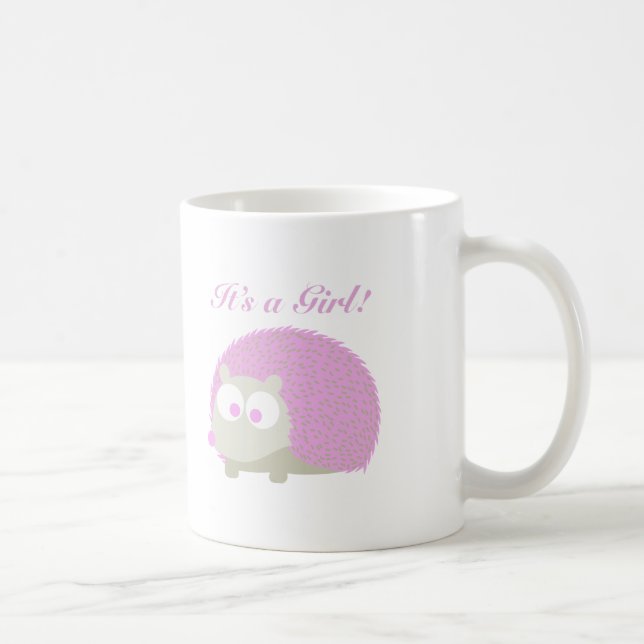 Caneca De Café É uma garota! Cão (Direita)