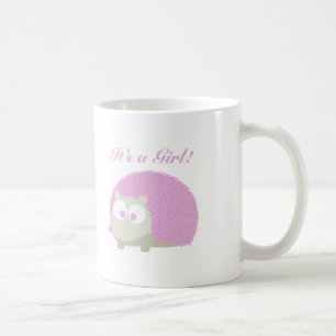 Caneca De Café É uma garota! Hedgehog