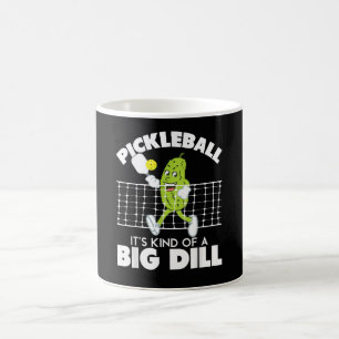 Caneca De Café É uma Grande Dill - Remo de Pickleball Engraçado
