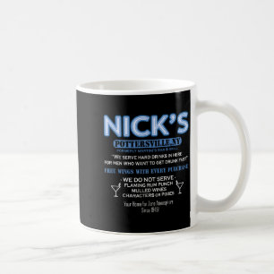 Caneca De Café É Uma Vida Maravilhosa Bar do Nicks George Bailey