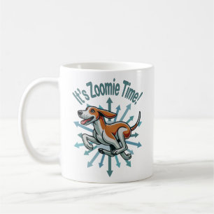Caneca De Café É Zoomie Time American Fox Hound